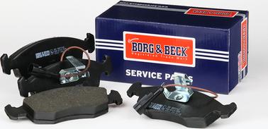 Borg & Beck BBP2162 - Bremžu uzliku kompl., Disku bremzes www.autospares.lv