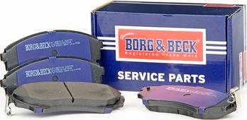 Borg & Beck BBP2119 - Brake Pad Set, disc brake www.autospares.lv