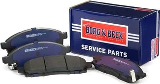 Borg & Beck BBP2189 - Bremžu uzliku kompl., Disku bremzes www.autospares.lv