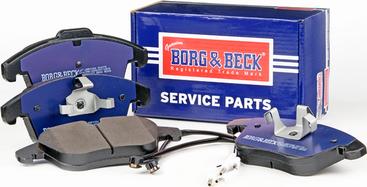 Borg & Beck BBP2184 - Bremžu uzliku kompl., Disku bremzes www.autospares.lv