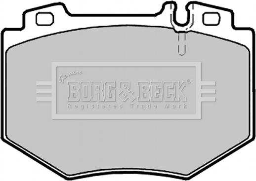 Borg & Beck BBP2137 - Bremžu uzliku kompl., Disku bremzes www.autospares.lv