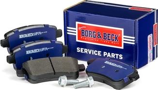 Borg & Beck BBP2124 - Bremžu uzliku kompl., Disku bremzes www.autospares.lv