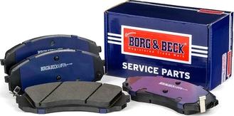 Borg & Beck BBP2126 - Bremžu uzliku kompl., Disku bremzes www.autospares.lv