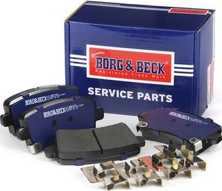 Borg & Beck BBP2120 - Bremžu uzliku kompl., Disku bremzes www.autospares.lv