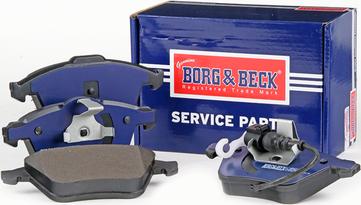 Borg & Beck BBP2177 - Bremžu uzliku kompl., Disku bremzes www.autospares.lv