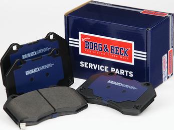 Borg & Beck BBP2841 - Bremžu uzliku kompl., Disku bremzes www.autospares.lv