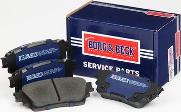 Borg & Beck BBP2847 - Bremžu uzliku kompl., Disku bremzes www.autospares.lv