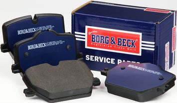 Borg & Beck BBP2856 - Bremžu uzliku kompl., Disku bremzes www.autospares.lv