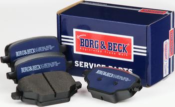 Borg & Beck BBP2864 - Bremžu uzliku kompl., Disku bremzes www.autospares.lv