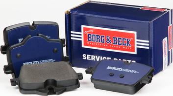 Borg & Beck BBP2862 - Bremžu uzliku kompl., Disku bremzes www.autospares.lv