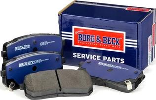 Borg & Beck BBP2804 - Bremžu uzliku kompl., Disku bremzes www.autospares.lv