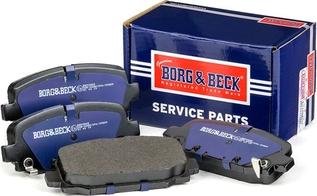 Borg & Beck BBP2805 - Bremžu uzliku kompl., Disku bremzes www.autospares.lv