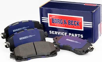 Borg & Beck BBP2817 - Bremžu uzliku kompl., Disku bremzes www.autospares.lv