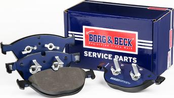 Borg & Beck BBP2828 - Bremžu uzliku kompl., Disku bremzes www.autospares.lv