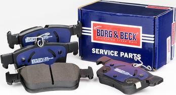 Borg & Beck BBP2823 - Bremžu uzliku kompl., Disku bremzes www.autospares.lv