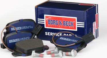 Borg & Beck BBP2309 - Bremžu uzliku kompl., Disku bremzes autospares.lv