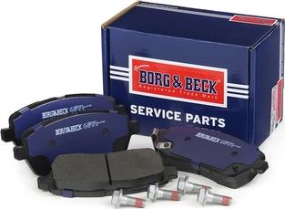 Borg & Beck BBP2304 - Bremžu uzliku kompl., Disku bremzes autospares.lv