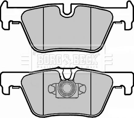 Borg & Beck BBP2335 - Bremžu uzliku kompl., Disku bremzes www.autospares.lv