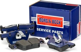 Borg & Beck BBP2335 - Bremžu uzliku kompl., Disku bremzes www.autospares.lv