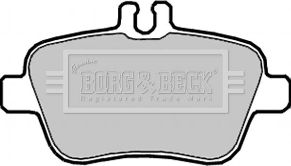 Borg & Beck BBP2329 - Bremžu uzliku kompl., Disku bremzes www.autospares.lv