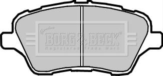 Borg & Beck BBP2379 - Bremžu uzliku kompl., Disku bremzes www.autospares.lv