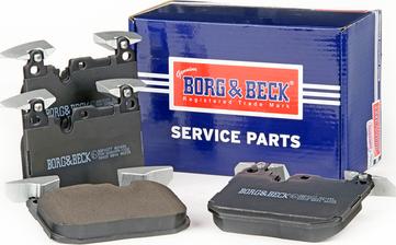 Borg & Beck BBP2377 - Bremžu uzliku kompl., Disku bremzes www.autospares.lv