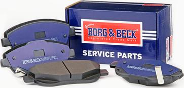 Borg & Beck BBP2299 - Bremžu uzliku kompl., Disku bremzes www.autospares.lv