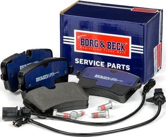 Borg & Beck BBP2291 - Bremžu uzliku kompl., Disku bremzes www.autospares.lv