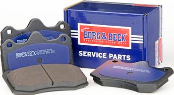 Borg & Beck BBP2259 - Bremžu uzliku kompl., Disku bremzes www.autospares.lv