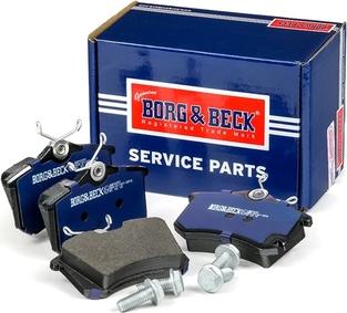 Borg & Beck BBP2251 - Brake Pad Set, disc brake www.autospares.lv