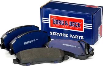 Borg & Beck BBP2266 - Bremžu uzliku kompl., Disku bremzes www.autospares.lv