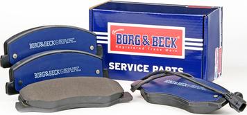 Borg & Beck BBP2268 - Bremžu uzliku kompl., Disku bremzes autospares.lv