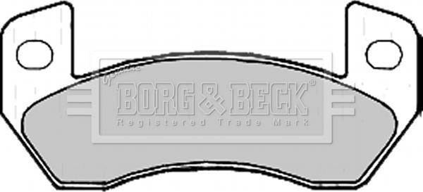 Borg & Beck BBP2205 - Bremžu uzliku kompl., Disku bremzes www.autospares.lv