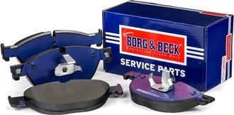 Borg & Beck BBP2218 - Bremžu uzliku kompl., Disku bremzes www.autospares.lv