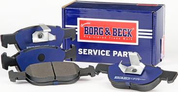 Borg & Beck BBP2237 - Bremžu uzliku kompl., Disku bremzes www.autospares.lv