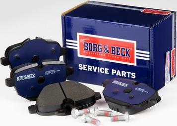 Borg & Beck BBP2225 - Bremžu uzliku kompl., Disku bremzes autospares.lv