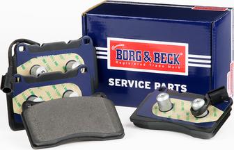 Borg & Beck BBP2278 - Bremžu uzliku kompl., Disku bremzes autospares.lv