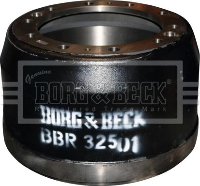 Borg & Beck BBR32501 - Bremžu trumulis www.autospares.lv