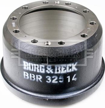 Borg & Beck BBR32514 - Bremžu trumulis www.autospares.lv