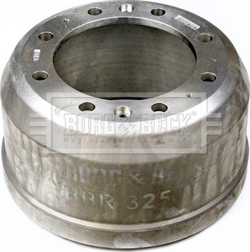 Borg & Beck BBR32587 - Bremžu trumulis www.autospares.lv