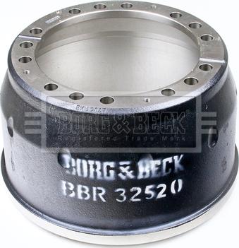 Borg & Beck BBR32520 - Brake Drum www.autospares.lv