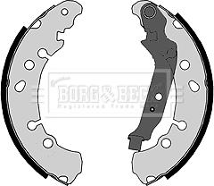 Borg & Beck BBS6414 - Bremžu loku komplekts www.autospares.lv