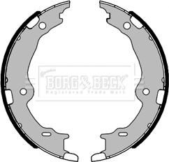 Borg & Beck BBS6473 - Bremžu loku kompl., Stāvbremze autospares.lv