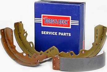 Borg & Beck BBS6083 - Bremžu loku komplekts www.autospares.lv