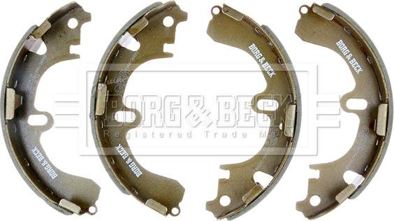 Borg & Beck BBS6151 - Brake Shoe Set www.autospares.lv