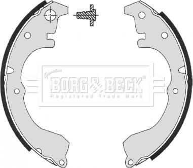 Borg & Beck BBS6122 - Bremžu loku komplekts www.autospares.lv