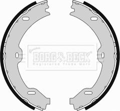 Borg & Beck BBS6393 - Bremžu loku kompl., Stāvbremze www.autospares.lv