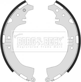 Borg & Beck BBS6307 - Bremžu loku komplekts www.autospares.lv