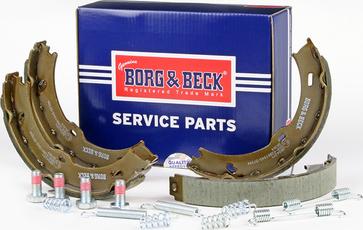 Borg & Beck BBS6371 - Bremžu loku kompl., Stāvbremze www.autospares.lv