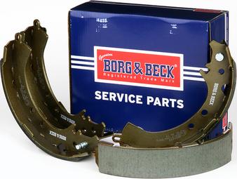 Borg & Beck BBS6292 - Brake Shoe Set www.autospares.lv